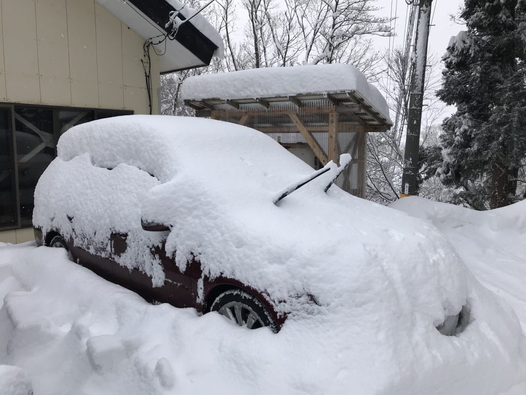 いきなりの大雪