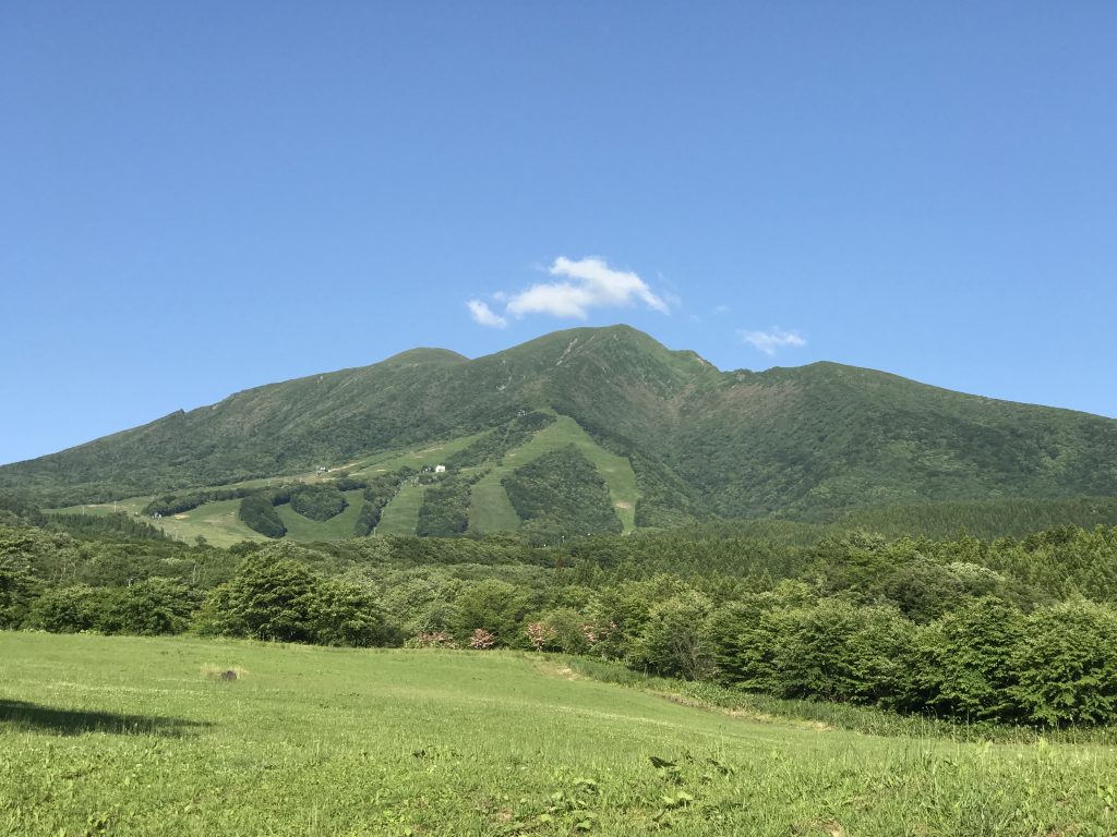 梅雨の晴れ間の秋田駒ヶ岳