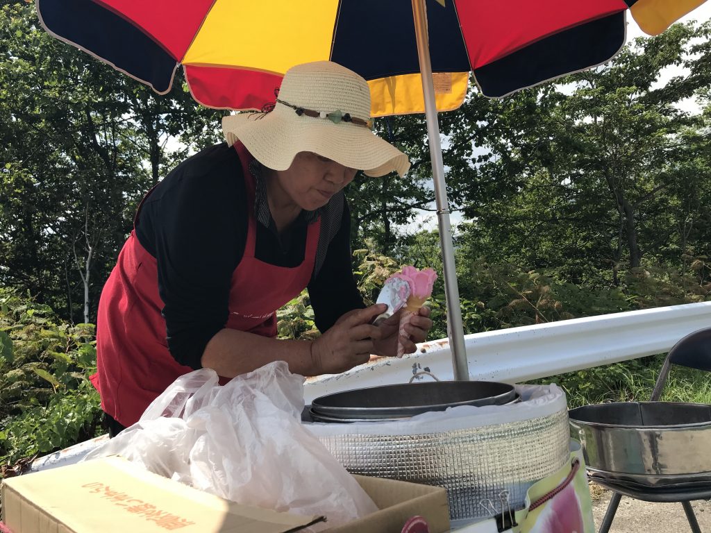 今年もやってきた、ババヘラアイスの美味しい季節！