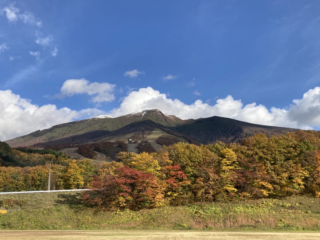 紅葉と雪　＠秋田駒ヶ岳