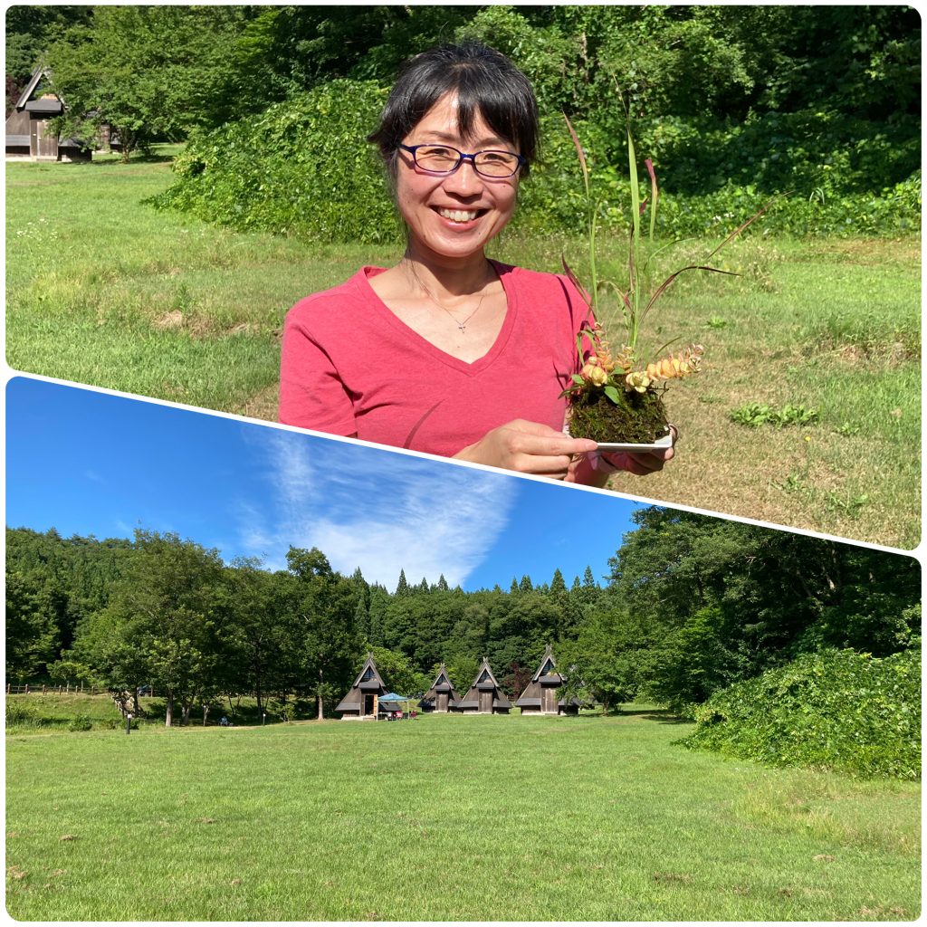 季節の山野草の寄せ植え体験