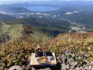 秋田駒ヶ岳でヨーデルのおにぎりを🎵