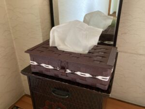 さやか’s クラフト第2弾　〜ティッシュケース〜